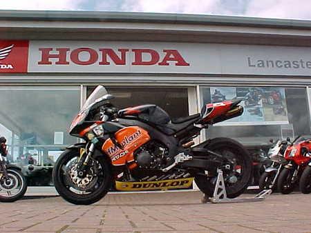 The Superstock machine ridden by John McGuinness at TT 2007